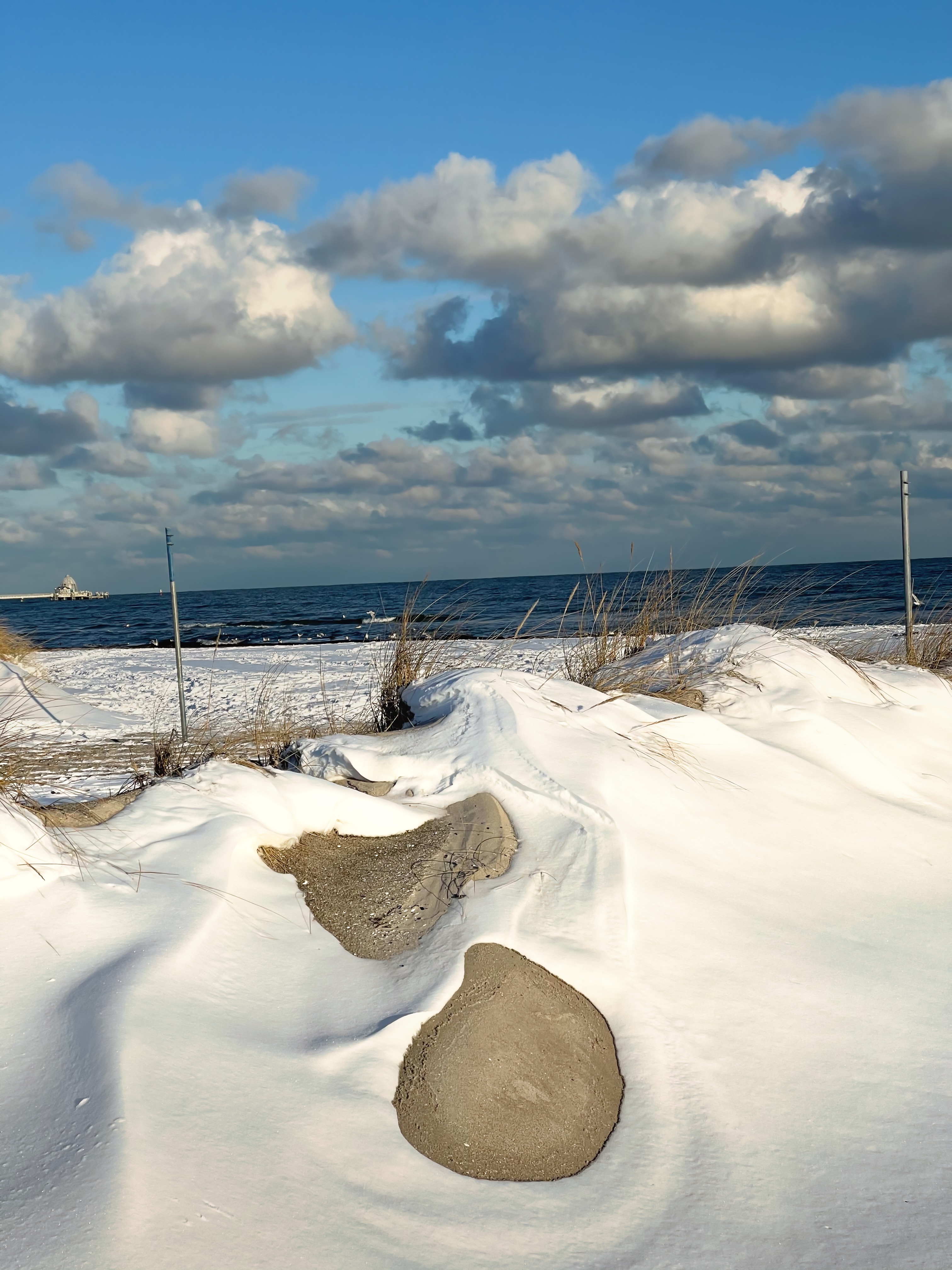 Grömitz im Winter – Dünenlandschaft