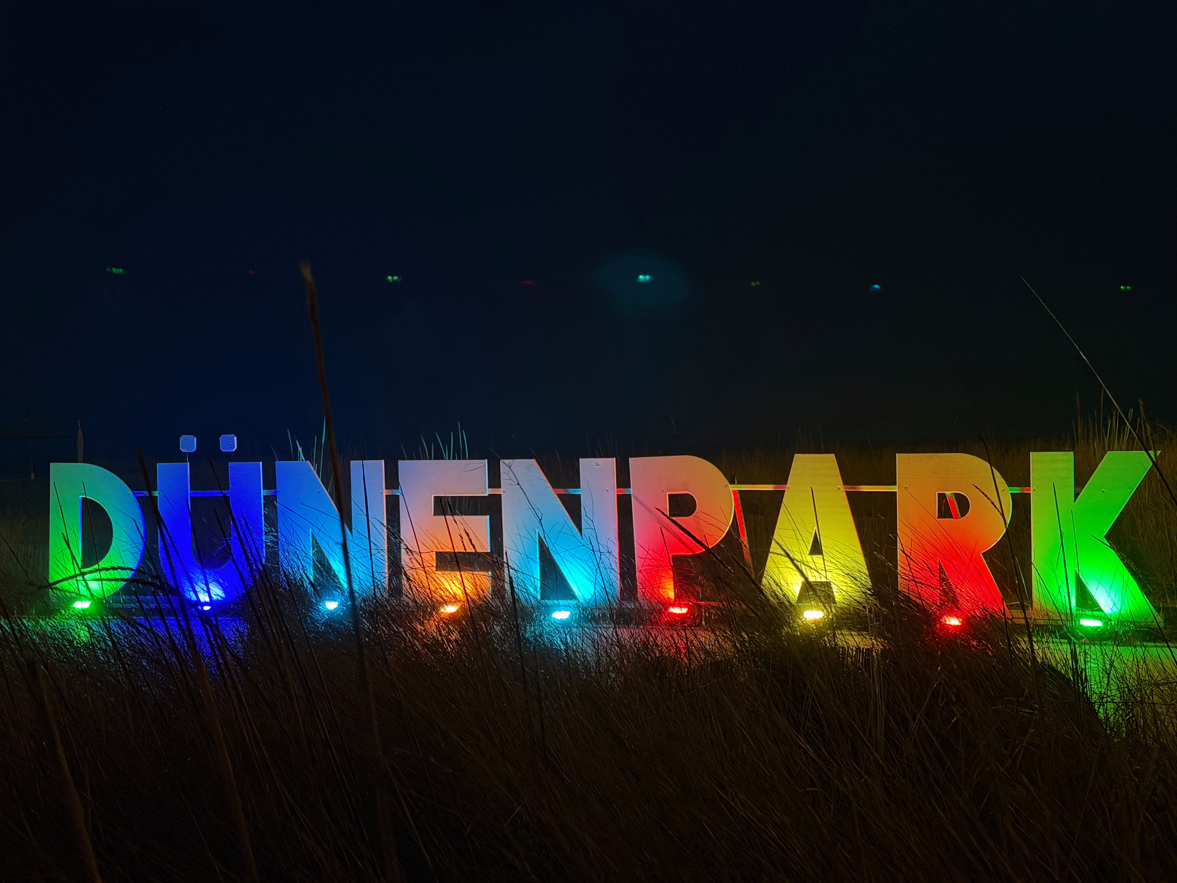 Stimmungsvolle Lichter in Grömitz