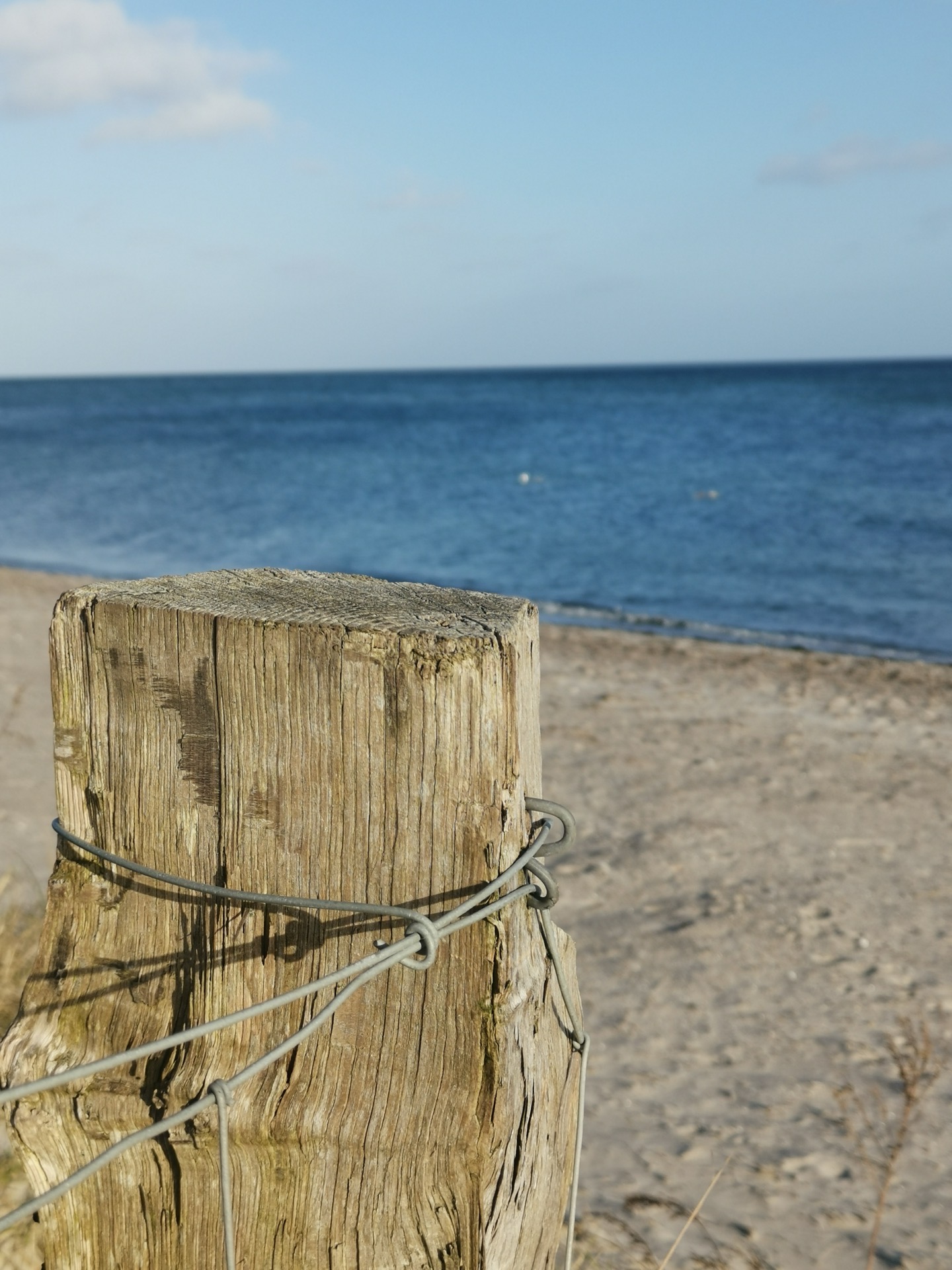 Sonniger Strandtag an der Ostsee in Grömitz