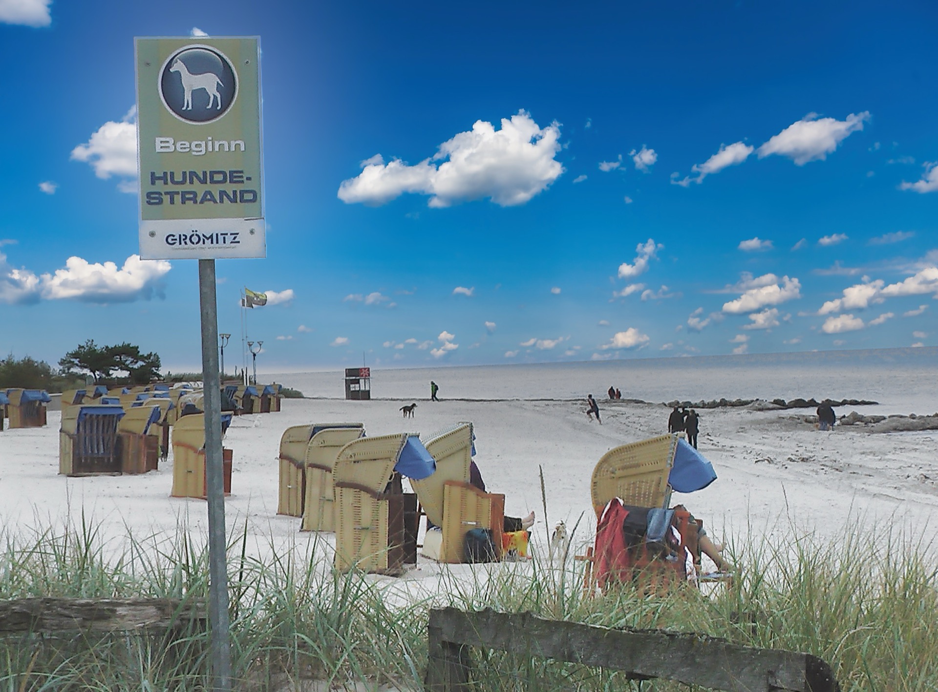 Die berühmte Seebrücke von Grömitz